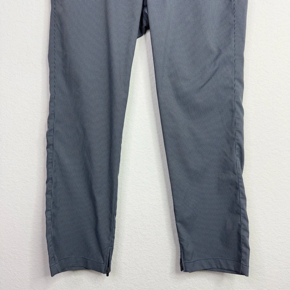 Bonobos Golf Pants Mens 33/30 Gray‎ Houndstooth Straight Performance Athleisure